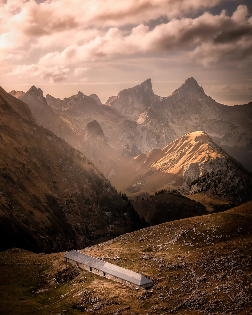 Automne depuis les hauteurs de Tanay
